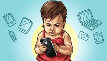Влияние компьютеров, планшетов, смартфонов на развитие речи ребенка
