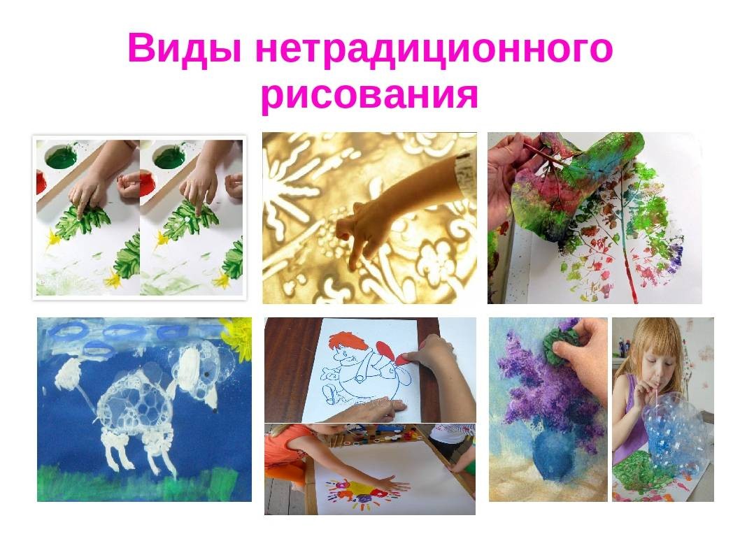 Виды нетрадиционной техники рисования