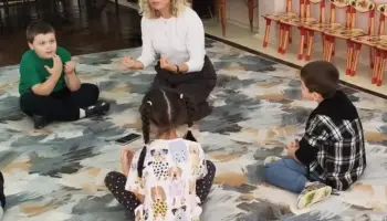 На музыкальном занятии
