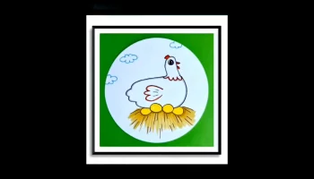 Поделка курочка