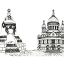 Раскраски Москва 22 Раскраски Москва 22
