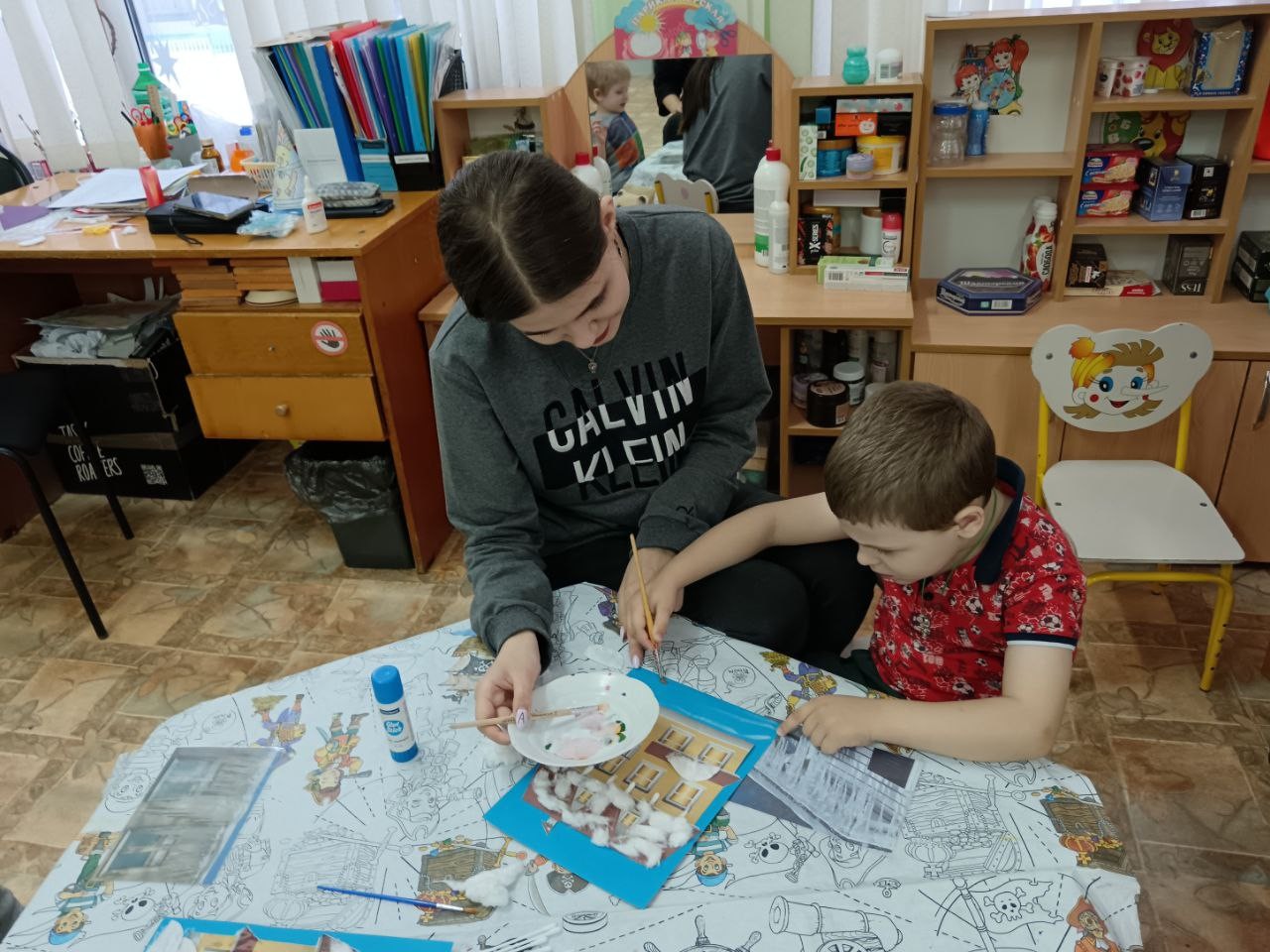 Адаптация ребенка к тьютору в детском саду