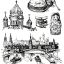 Раскраски Москва 7 Раскраски Москва 7