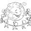 Раскраска День защиты детей 26 Раскраска День защиты детей 26